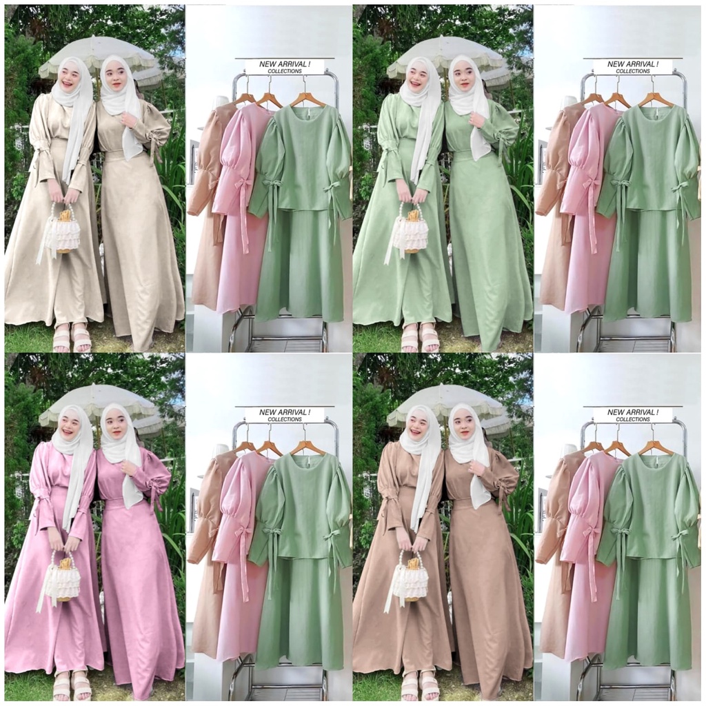 SETELAN WANITA CANTIK CASUAL TRENDY SET JIHAN ROK MA