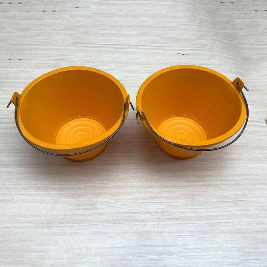 Ember Cor Sedang Kuning / Ember Cor Plastik