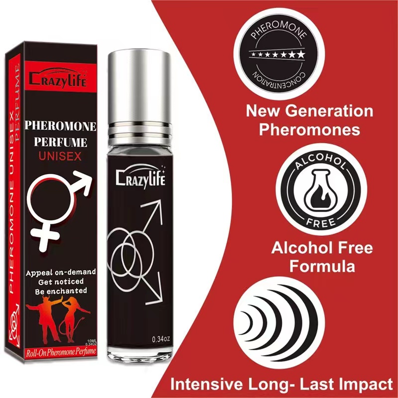 Parfum Minyak Atsiri Pheromone Roll-On Parfum Minyak Atsiri Roller Pheromone Wangi Erotis untuk Pria dan Wanita