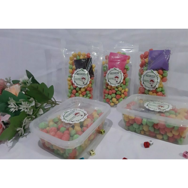 

PAKET USAHA NYAM NYAM POUCH RICE CRISPY 1 DUS ISI 30pcs BONUS 1pcs HARGA GROSIR (BISA MIX RASA)