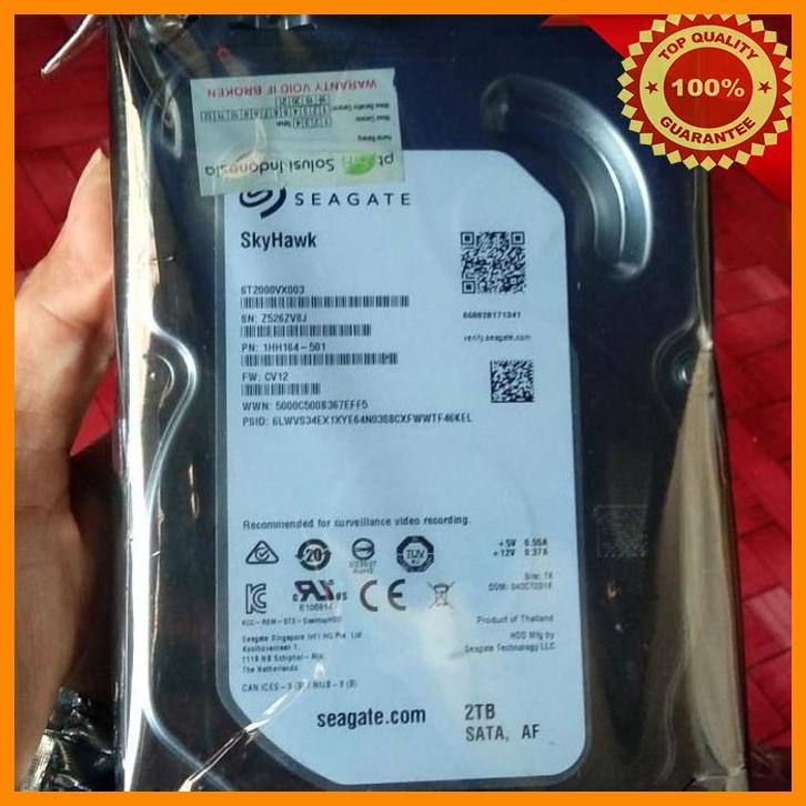 (alya) hardisk pc 2tb seagate skyhawk