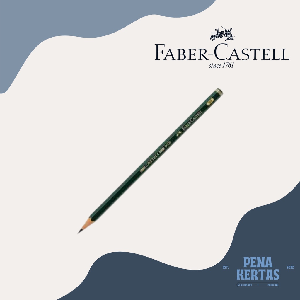 

Faber Castell Graphite Pencil 9000 / Pensil Lukis Faber Castell