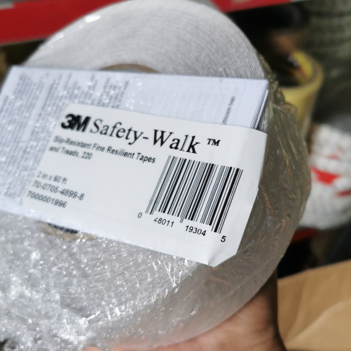 

Terlaris Safety Walk Tape Anti Slip 3M 220 Clear Transparan 5Cm X 18M