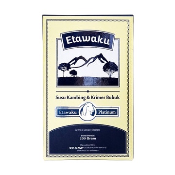 

ETAWAKU PLATINUM 200 GRAM SUSU KAMBING ETAWA