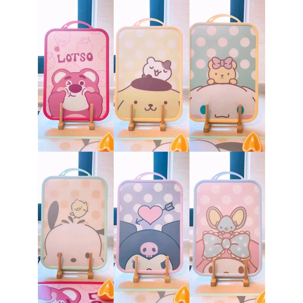 Talenan Cutting Board Mitten Satung tangan Oven Sanrio BadtzMaru HK Melody Duffy