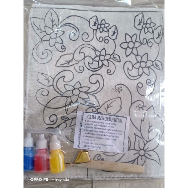 

Paket Batik Canting Lengkap Latihan Membatik TK, SD, SMP, SMA/K & Umum