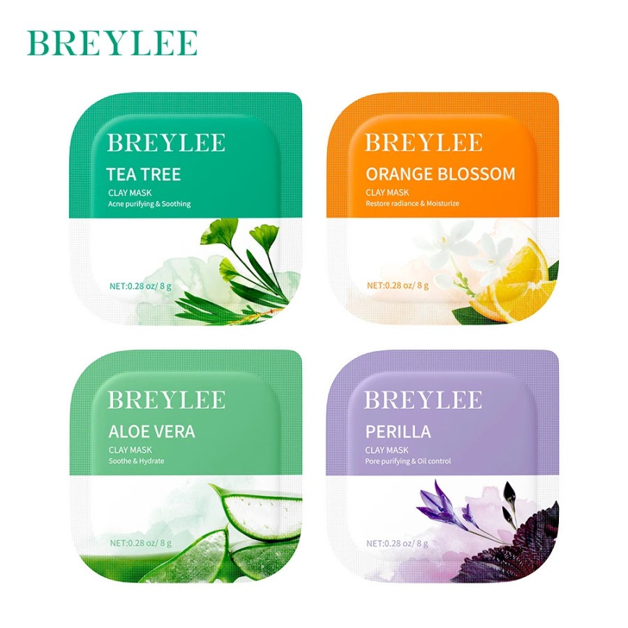 BREYLEE CLAY MASK 8GR - MASKER WAJAH BREYLEE