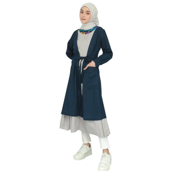 Tunik Wanita Remaja Katun Kombinasi Batik Premium LG