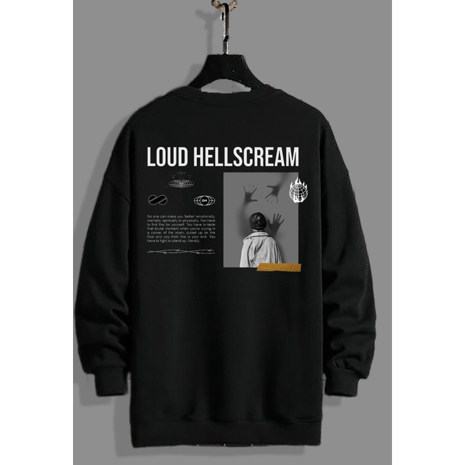 Sweater HellSCream crewneck size L-XXL