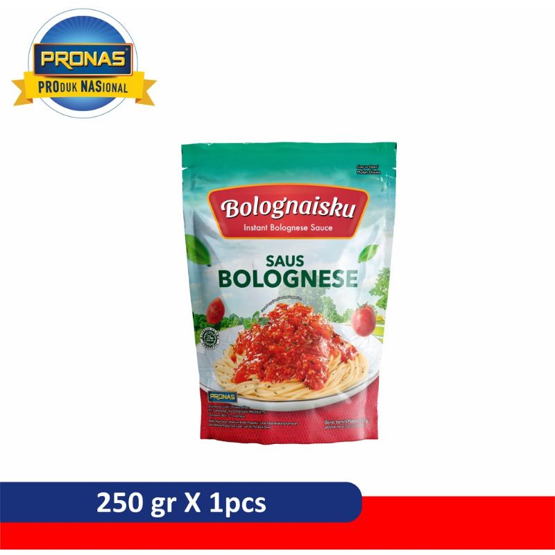 

Pronas BOLOGNAISKU Saus Bolognese 250 gr