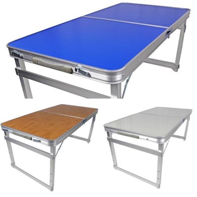 Meja Lipat Meja Koper Meja 2 Kursi Portable