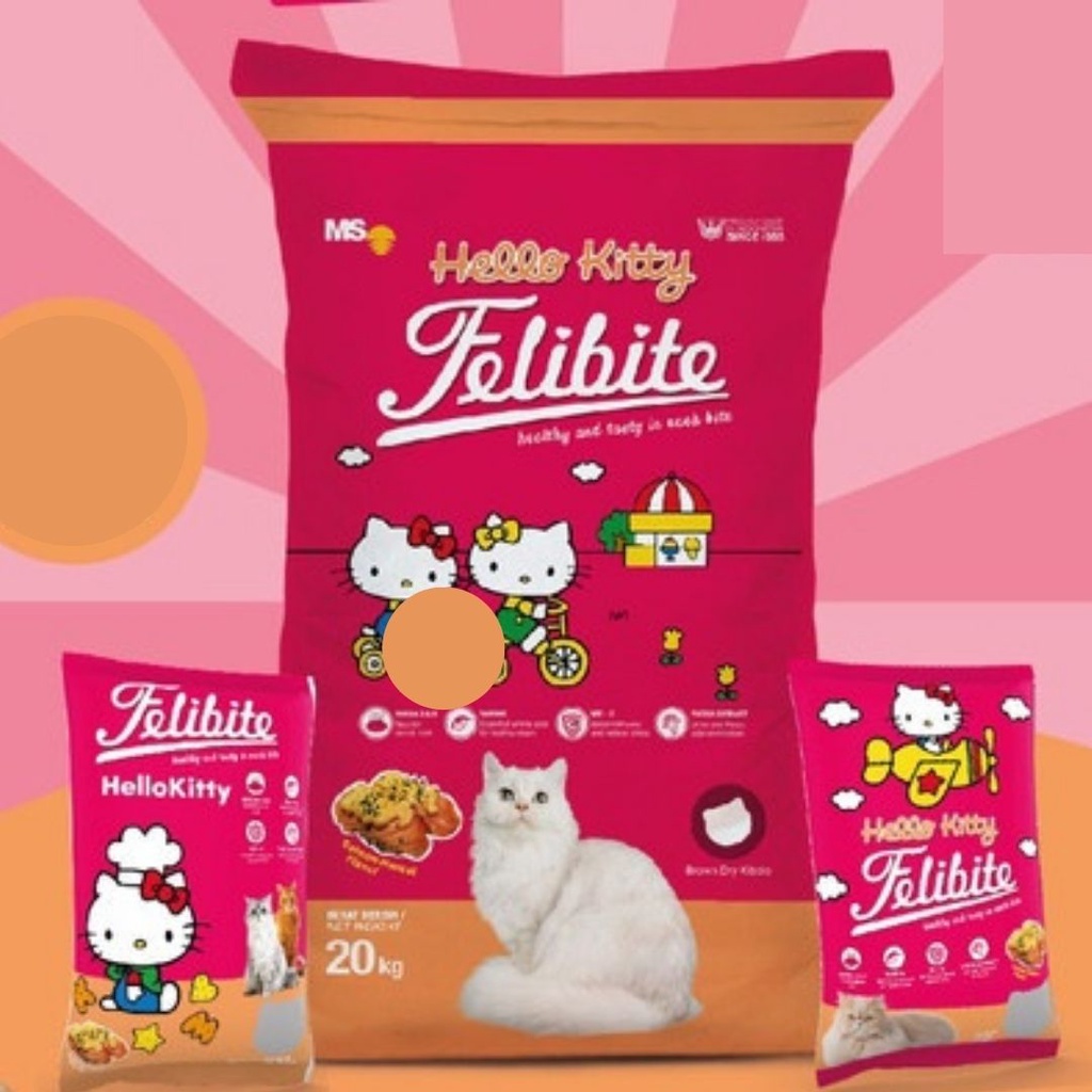 Makanan Kucing Felibite Bentuk Ikan Felibite FEFARM