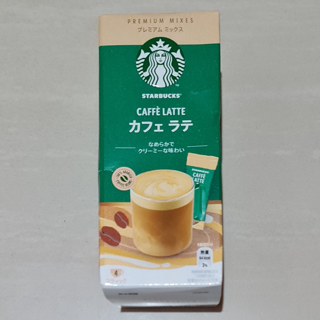 Starbucks Premium Mixes Caffe Latte Japan 4 x 14 Gram