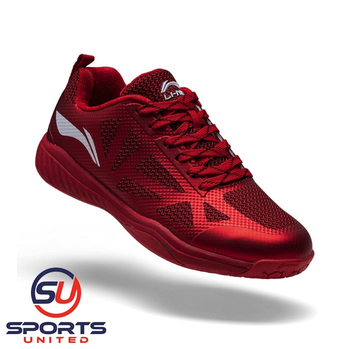 {MentariStore} Sepatu Badminton Li-Ning ULTRA FLY AYTR060 - Merah Murah