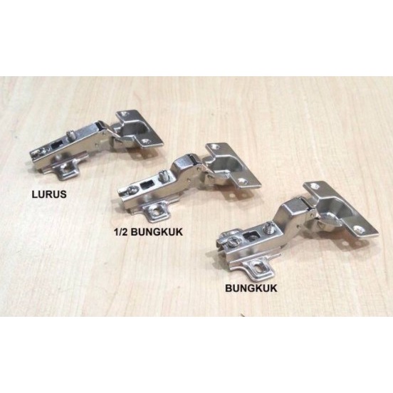 Engsel Sendok Lurus Bungkuk Semi Bungkuk Pintu Lemari Engsel Sendok Huben