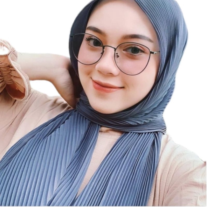 HIJAB BELLA SQUARE SEGIEMPAT / JILBAB BELLA SQUARE MURAH /PASHMINA PLISKET MERCY.