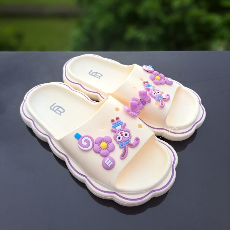 Sandal Jelly Wanita LDR01 Import Motif Karakter