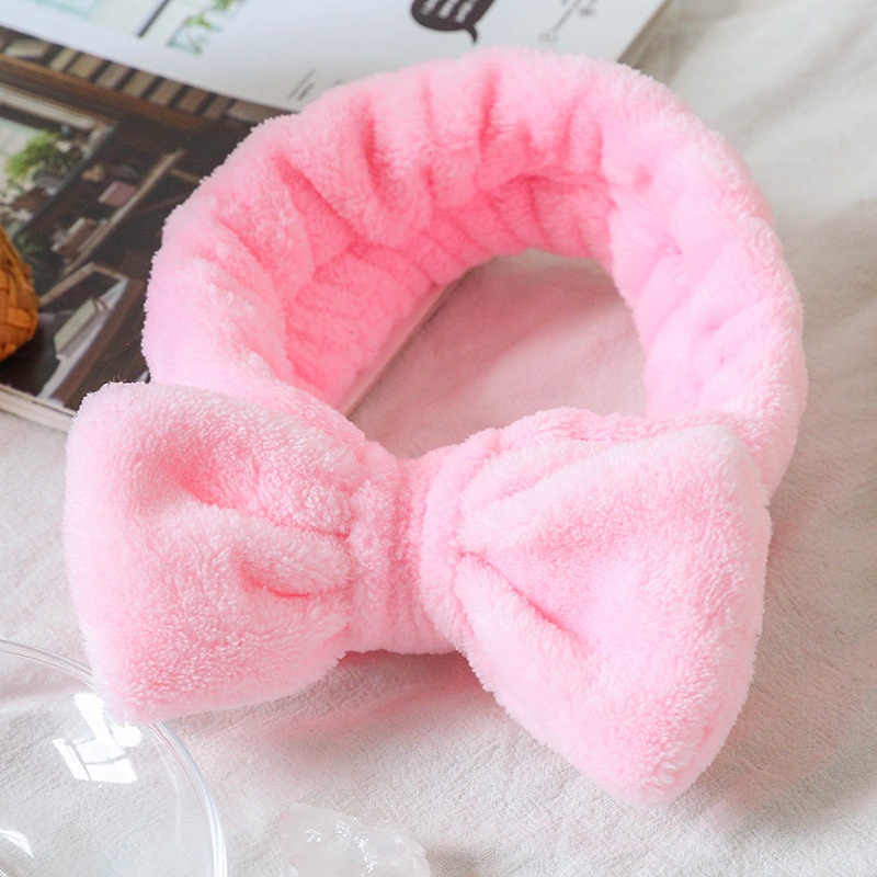 Bandana Headband Hairband Telinga Kucing Musim Dingin Lucu Jepang Dan Korea Perempuan Sederhana Kartun Mencuci Wajah Ikat Kepala Topeng Mewah Bertepi Lebar Aksesoris Rambut