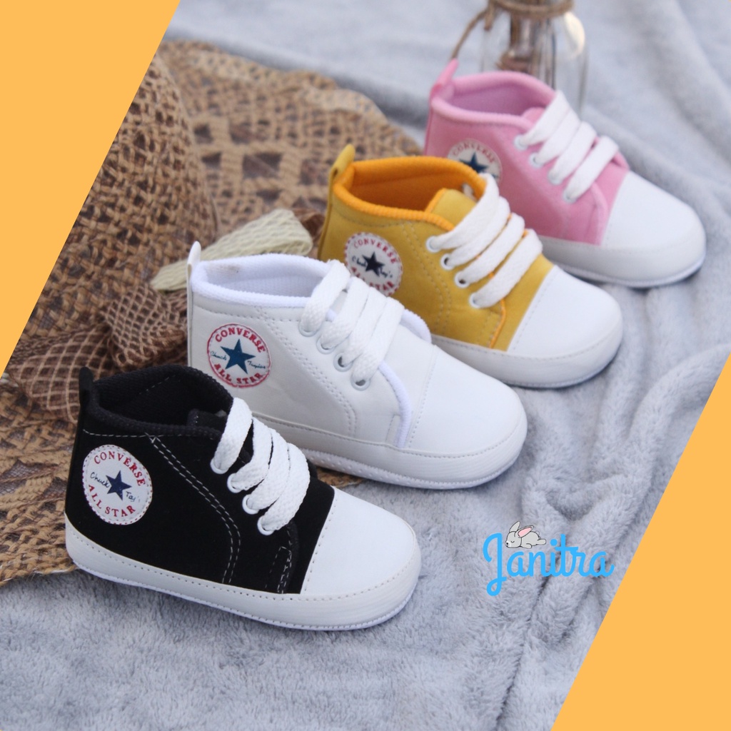Janitra sepatu baby sepatu bayi merangkak prewalker cnvrs Image 6