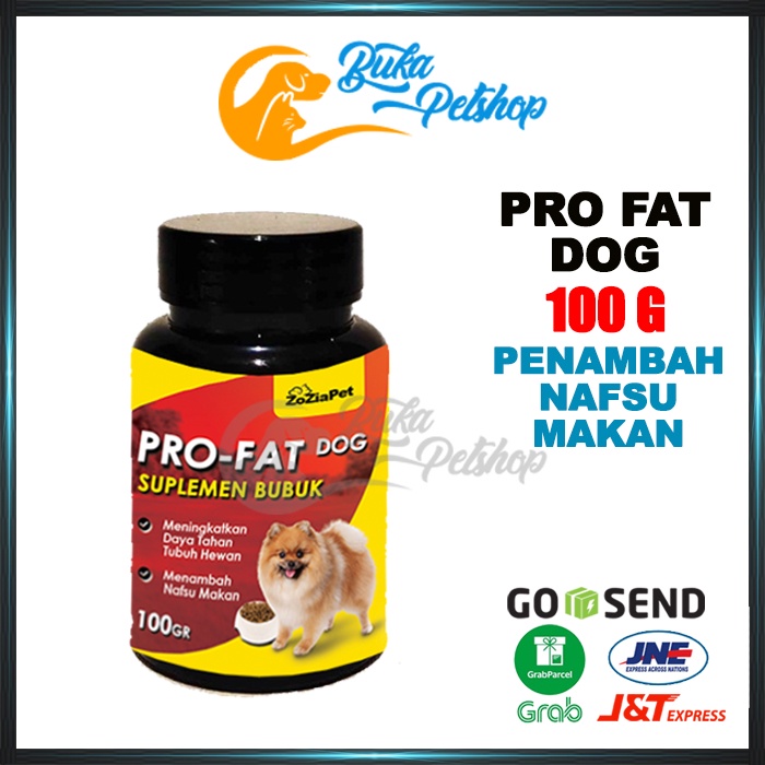 Penambah Nafsu Makan Anjing ZOZIAPET PRO FAT DOG 100G