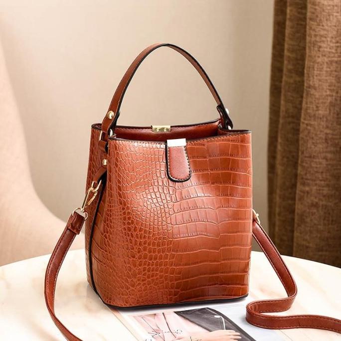 Croco Handbag Import Tas Batam TR1116 Tas Wanita Tenteng Korea Elegan SALE
