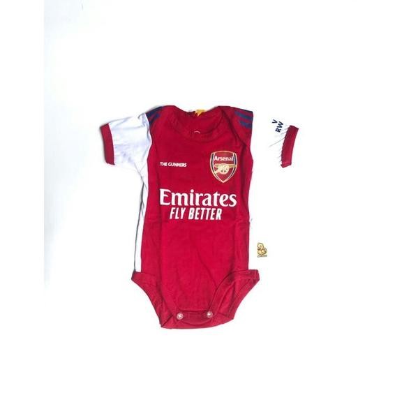 Baju Bola Jumper Jersey Arsenal Bayi Set Name