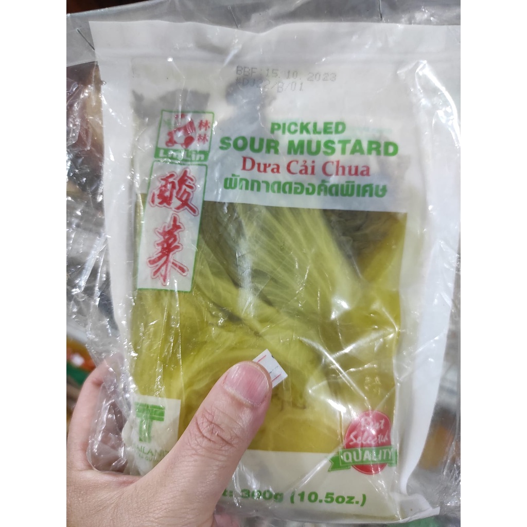 

Sayur Asin Thailand Lin Lin Botol / Lin Lin Pickled Sour Mustard