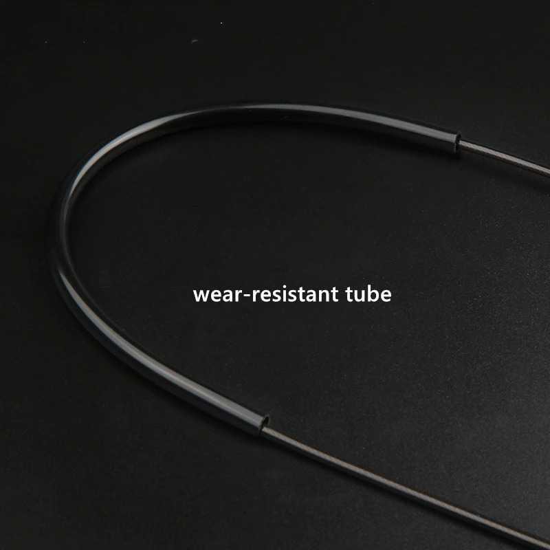 UHYTE Lompat Tali Skipping Speed Jump Rope Sport Weight Exercise 3.4mm - FEJR0601 - Black