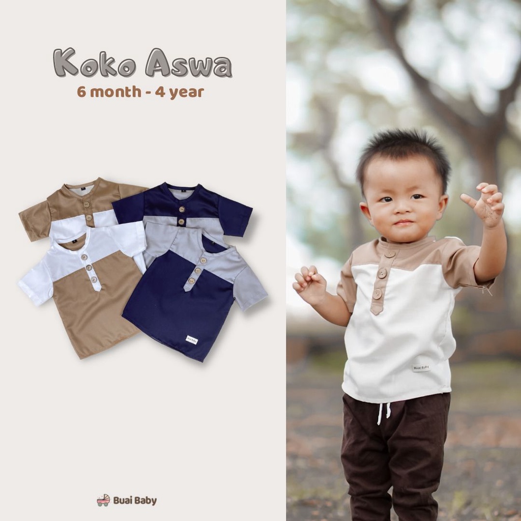 Buai - Koko Aswa Raya Series Bahan katun Toyobo