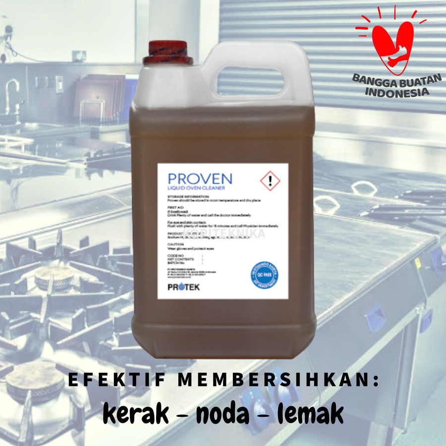 Liquid Cleaner PROVEN untuk Oven Kompor dan peralatan dapur