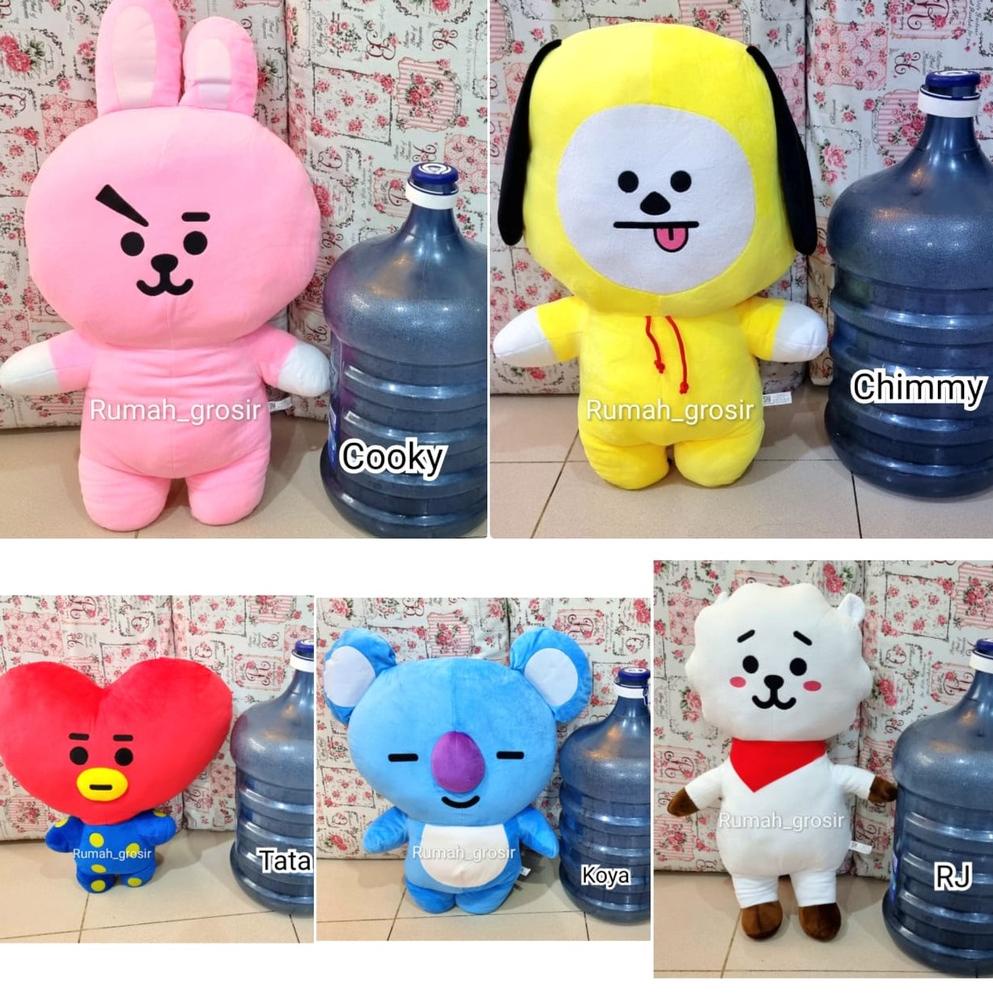 NEW STOCK Boneka BT21 BTS Ukuran JUMBO Unofficial