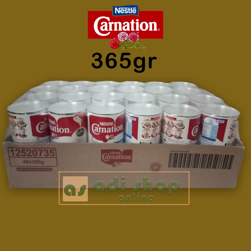 

NESTLE CARNATION 365g 1 DUS ISI 48 | KRIMER KENTAL MANIS NESTLE CARNATION