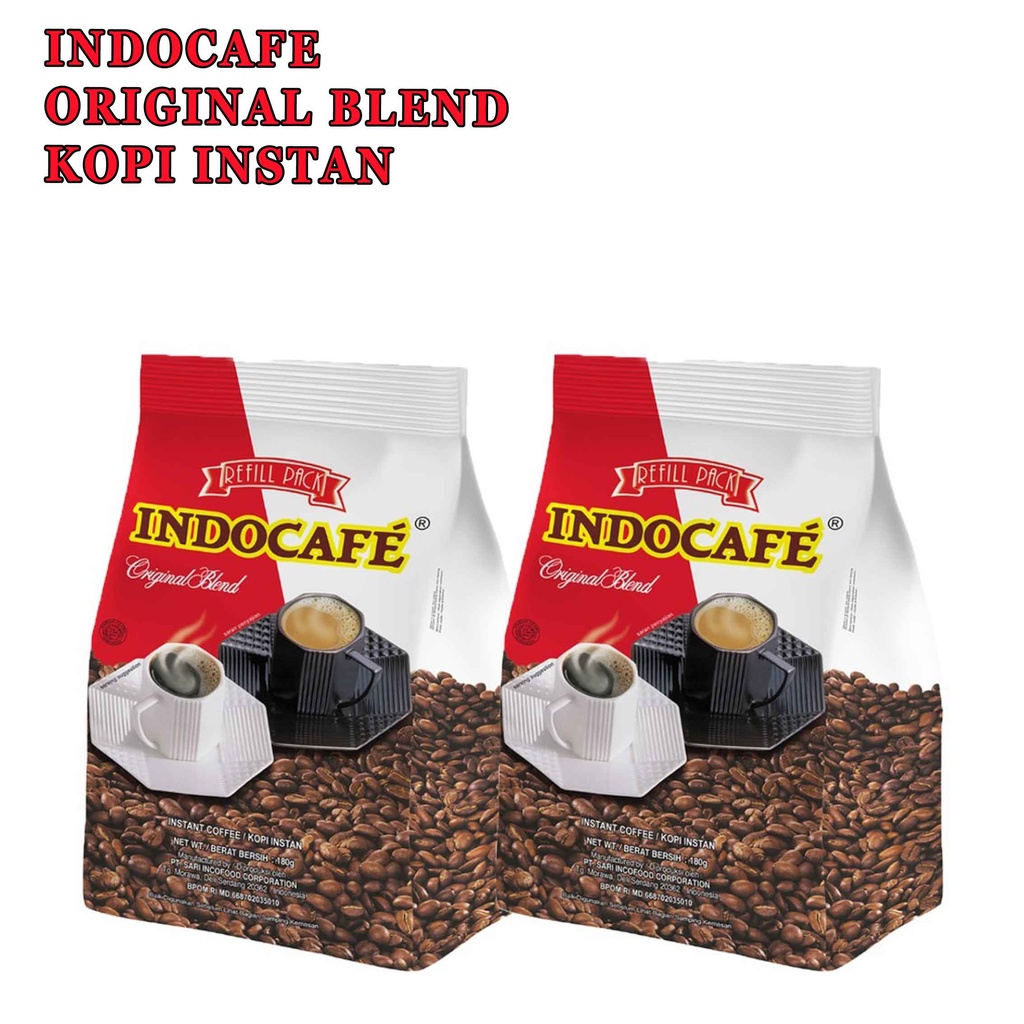 Refill pack* Indocafe* Kopi instan* 50g