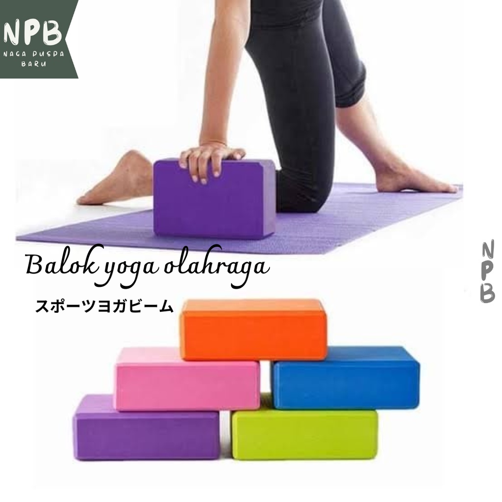 Balok yoga senam batangan - Balok yoga olahraga