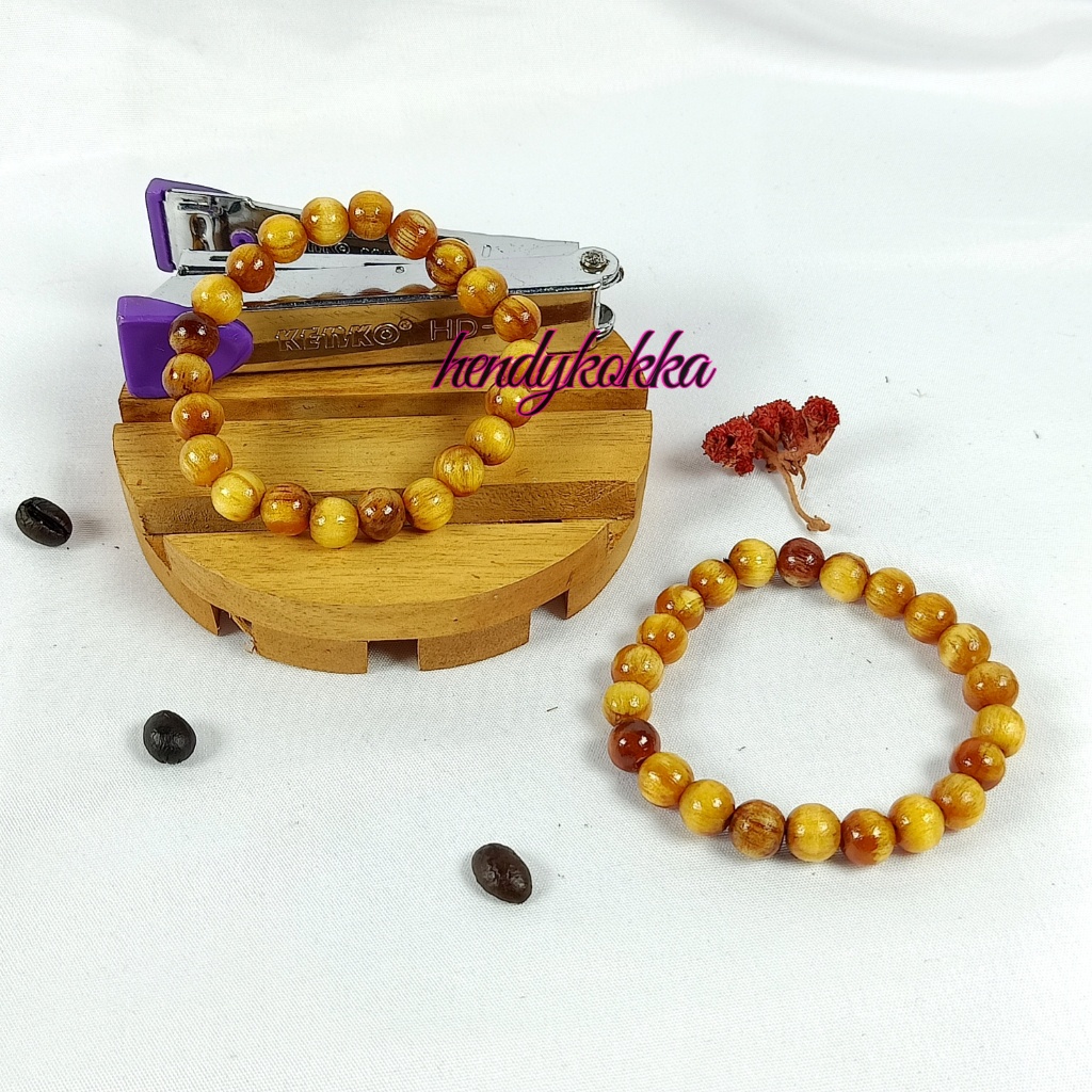 GELANG kayu PINUS 8mm