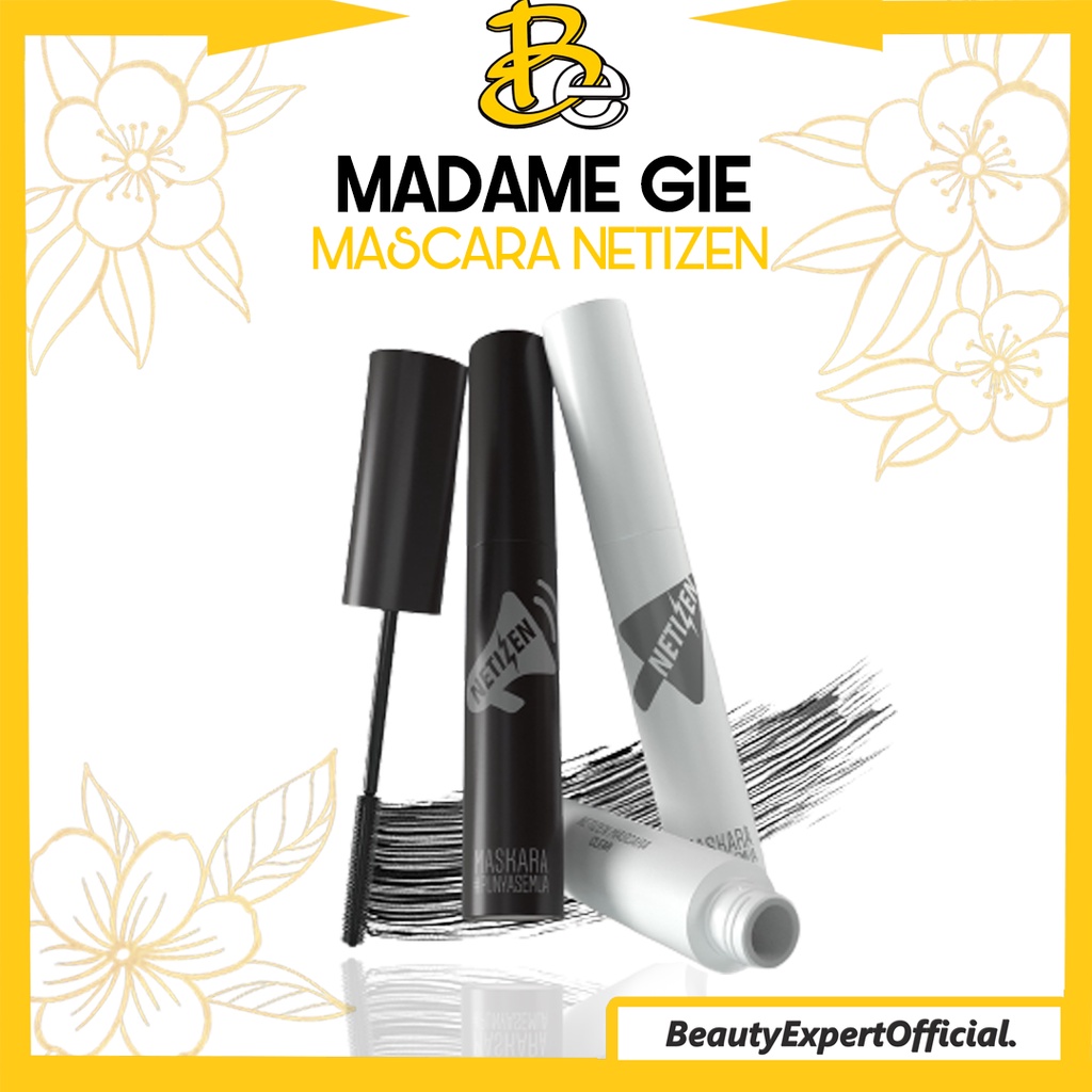 ⭐️ Beauty Expert ⭐️ Madame Gie Mascara Netizen - Black Clear Make Up Maskara Waterproof