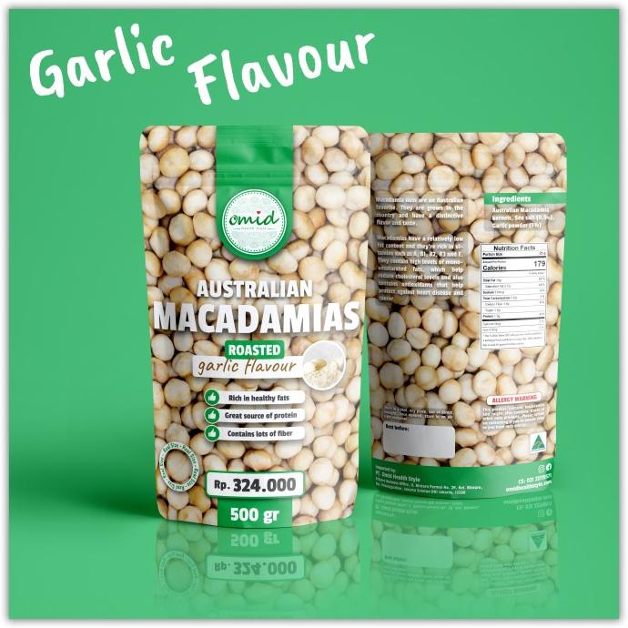 

Roasted Macadamia Garlic Flavour (Macadamia Rasa Bawang) 500gr