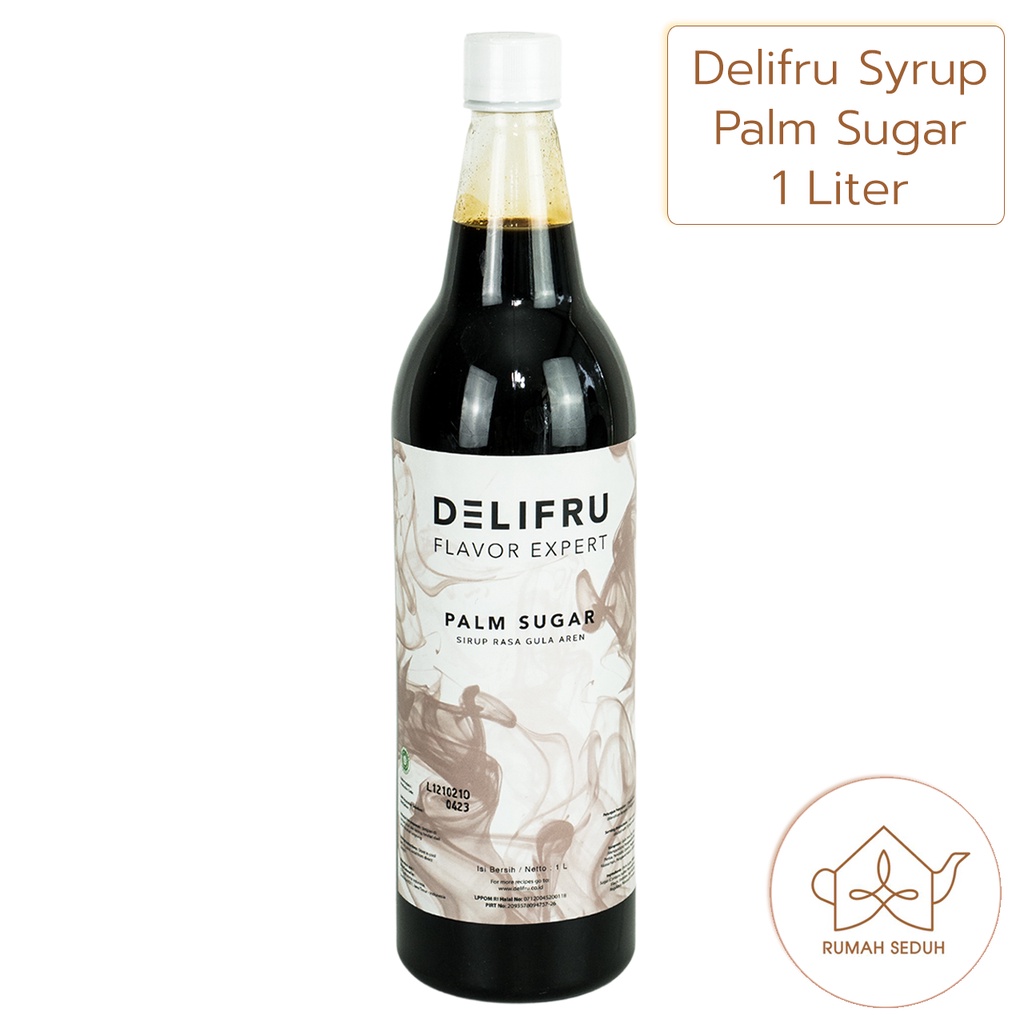 

DELIFRU Palm Sugar 1000mL - 1 Liter Gula Aren