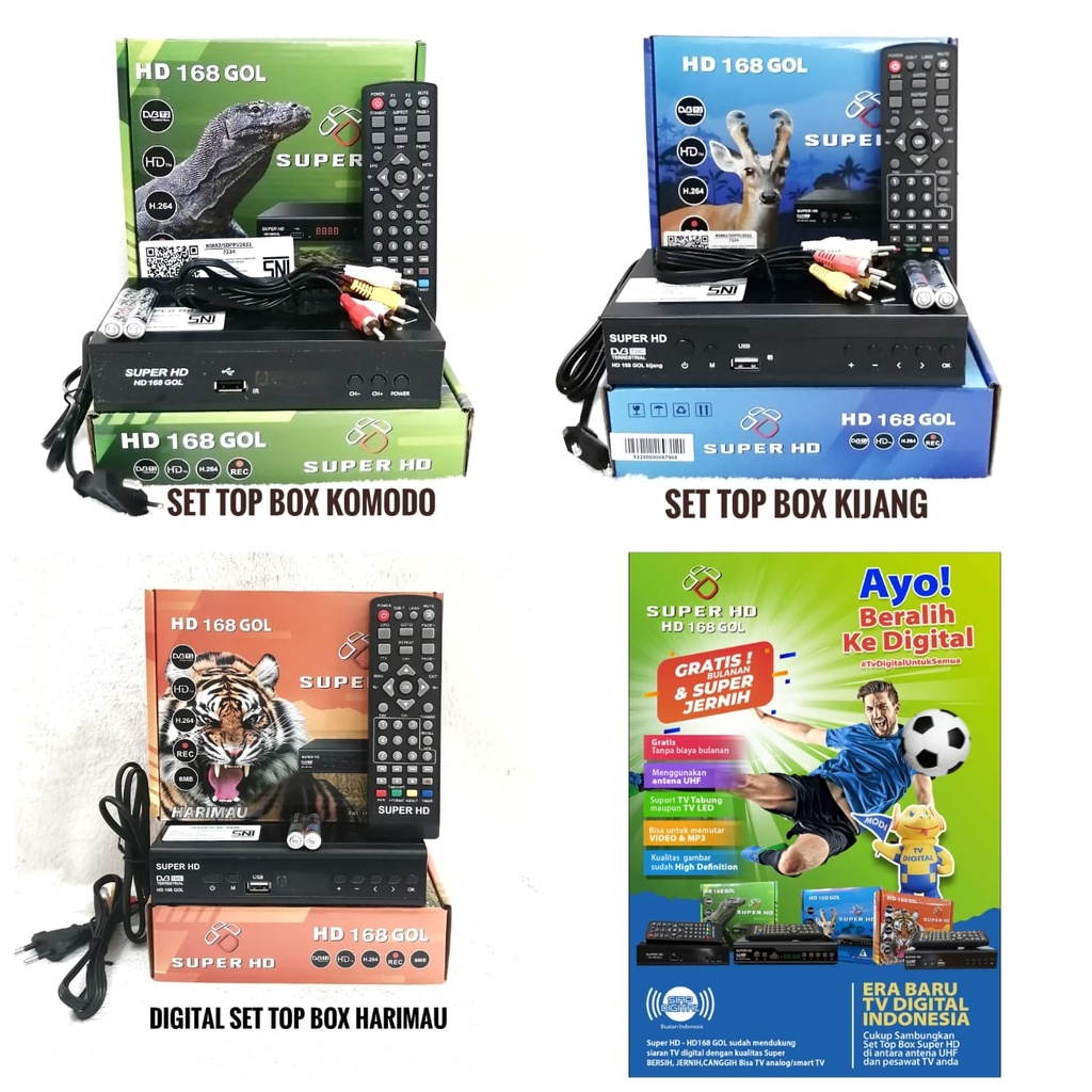 SET TOP BOX ANTENA DIGITAL UHF - SET TOP BOX ANTENA TV - DIGITAL SET TOP BOX - DIGITAL SET TOP BOX A