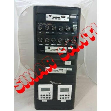 Ampli Walet 8 Channel + 2 Timer Digital ( 2000 Tweeter )