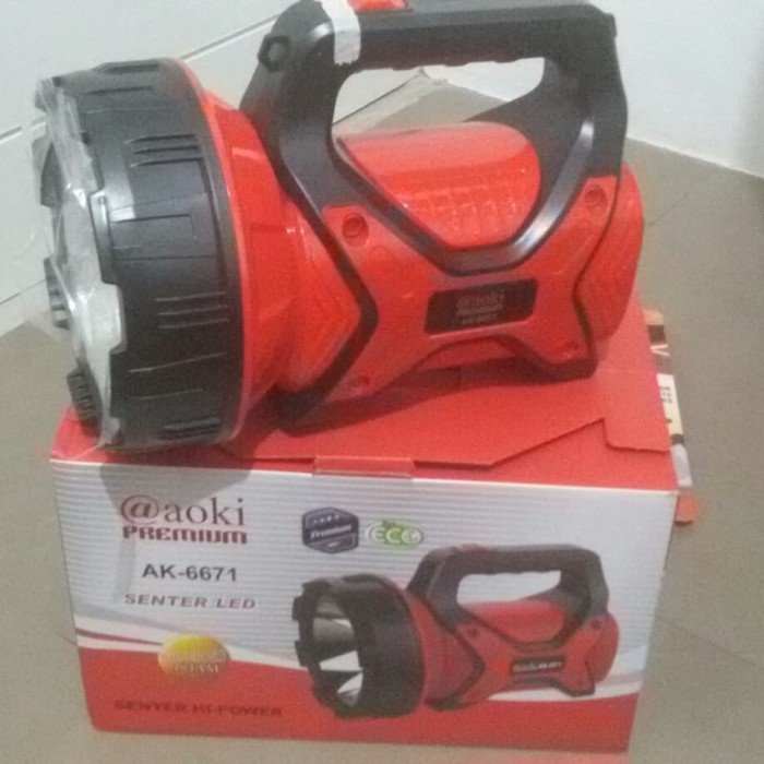 senter police Senter cas senter besar cas senter charge premium AOKI 6671 15W