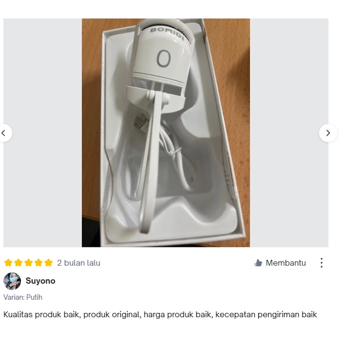 BOMIDI Electric Eyelash Curler EC1 Eye Curling Penjepit Bulu Mata