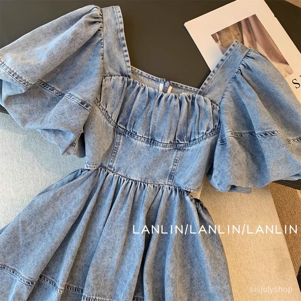 [✅BISA COD] #Sisjuly# Gaun Wanita 2023 Mode Baru Gaun Prancis Vintage