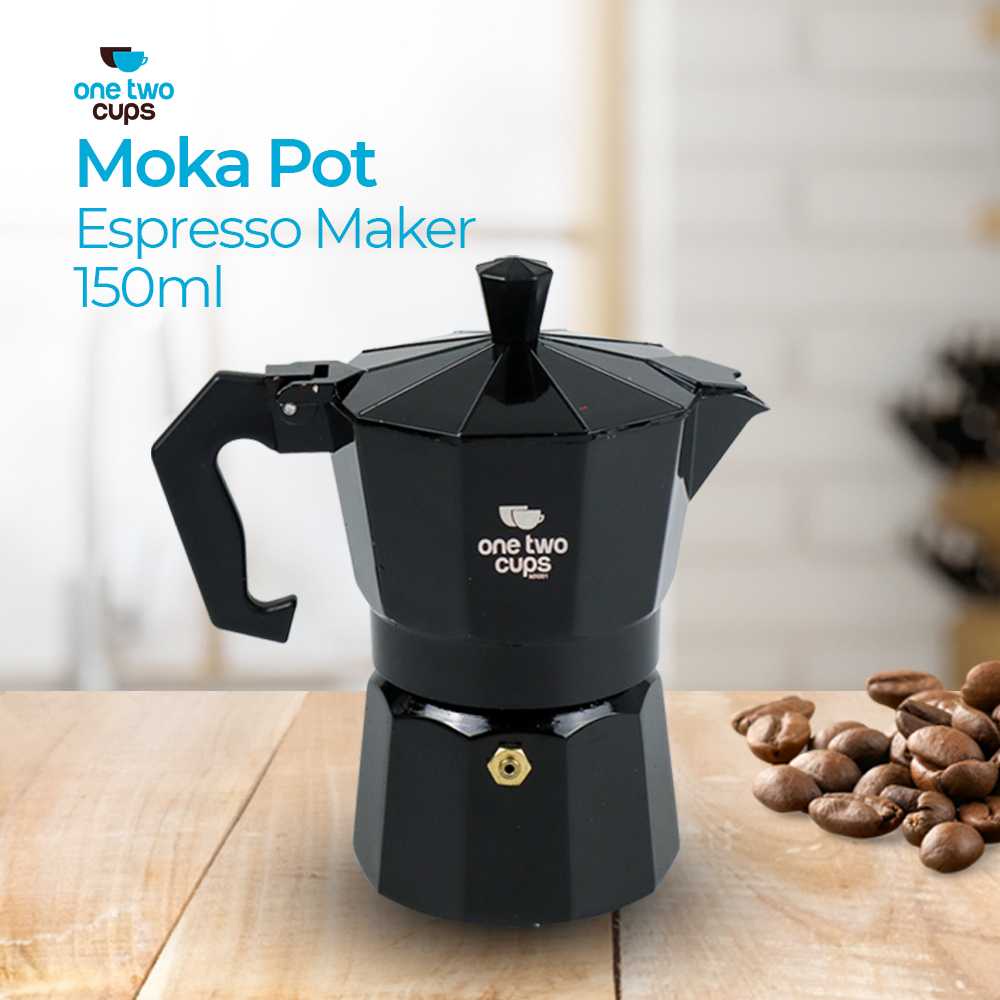 (BISA COD) FTIHSHP  Espresso Coffee Maker Moka Pot Teko Stovetop Filter - MX001