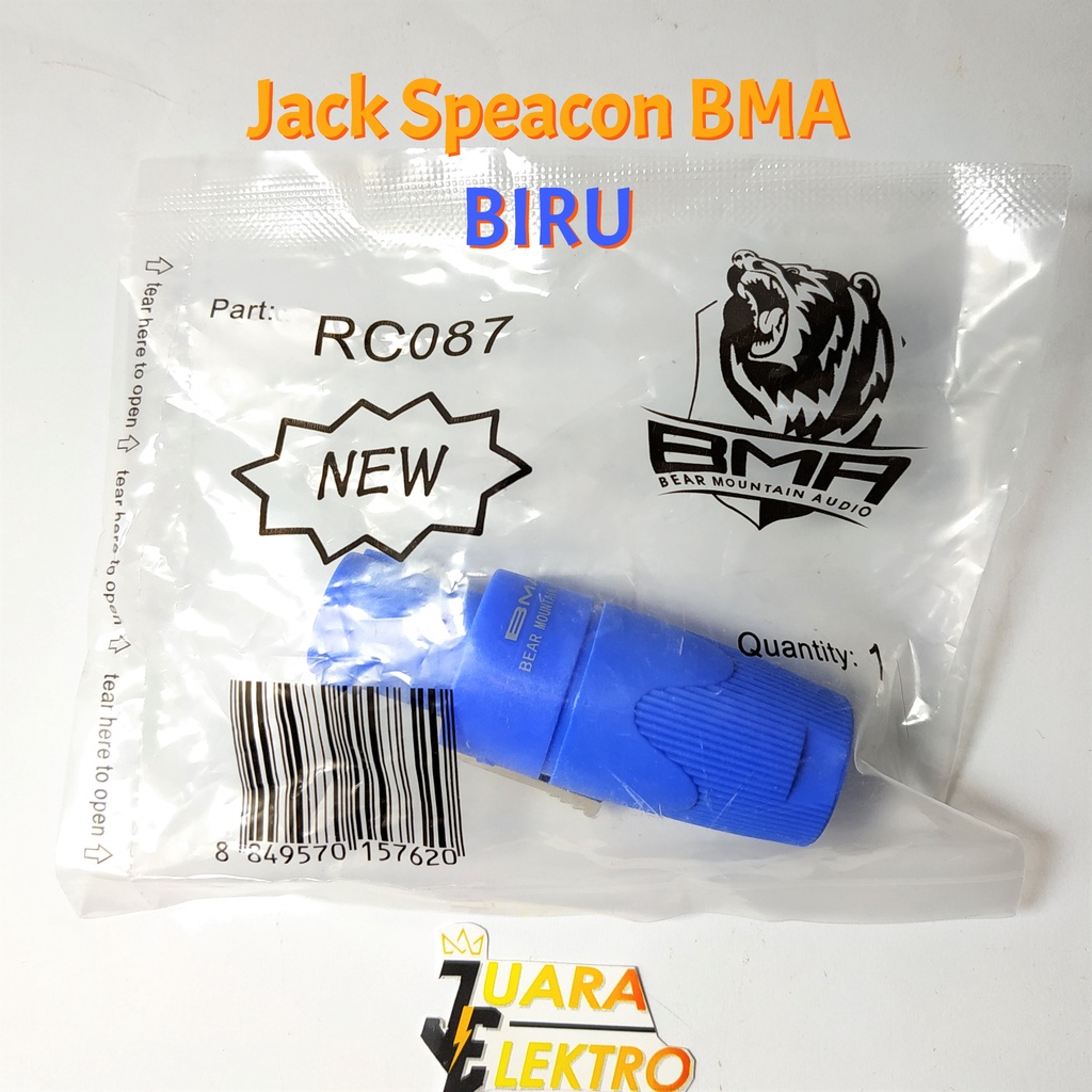 Jack Speacon BMA Model Drat Tanpa Buntut Warna Random