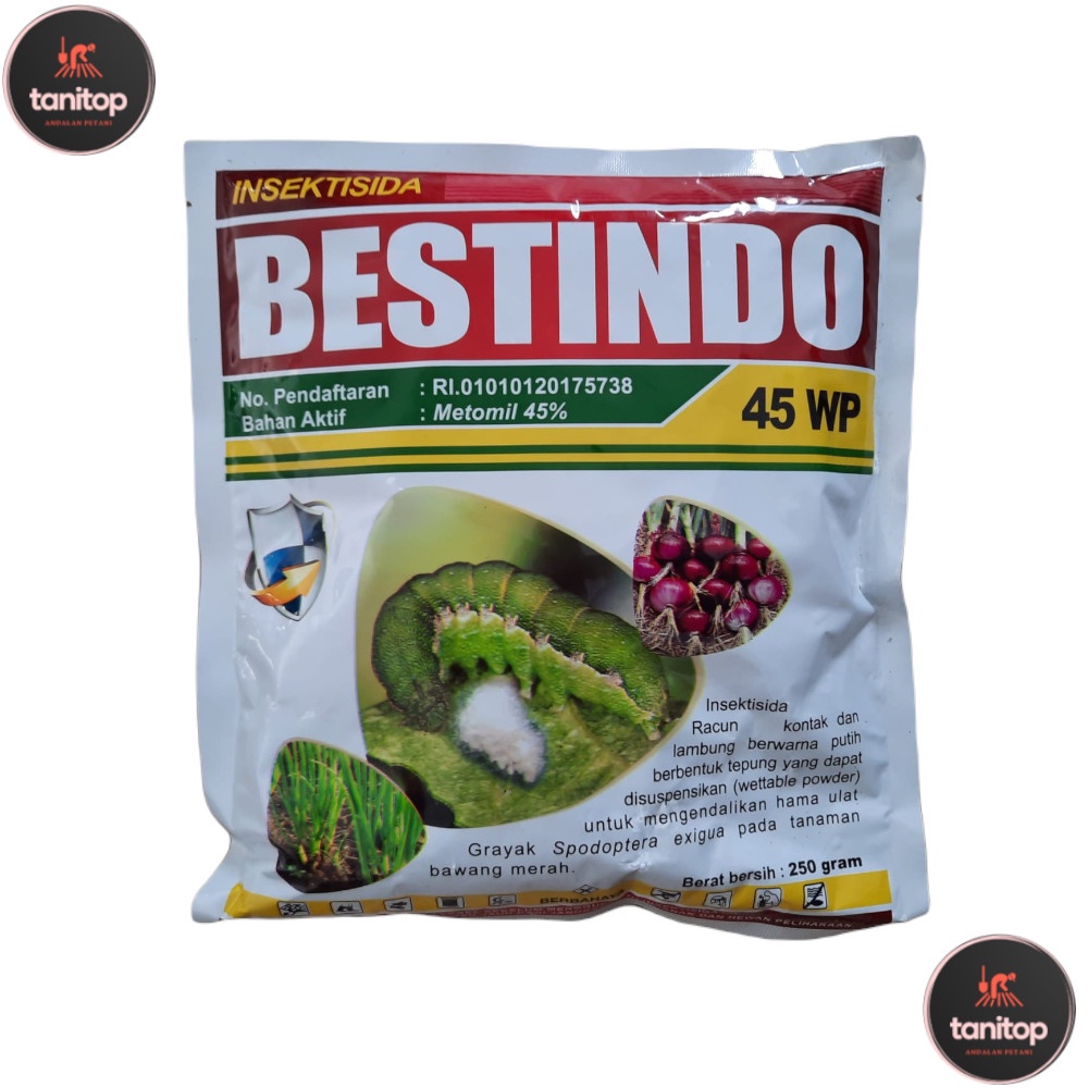 Bestindo 250 Gram Metomil Insektisida Ulat Grayak Ampuh