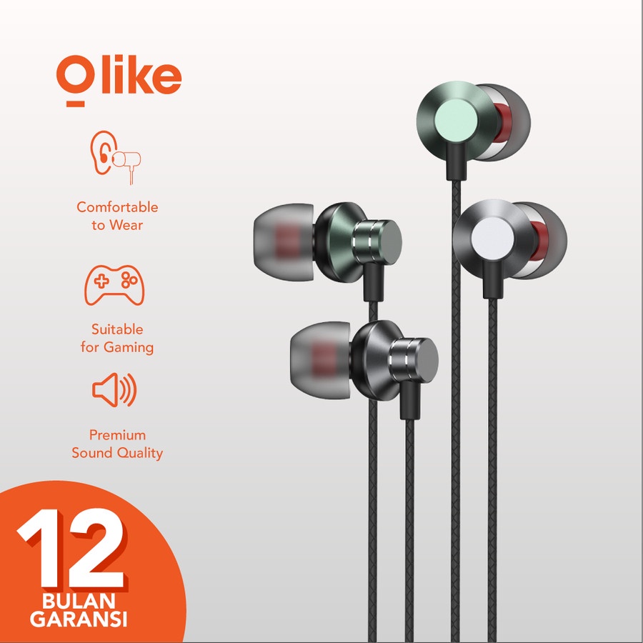 Olike E13 Wired Earphone Game-on Clear Sound Gaming