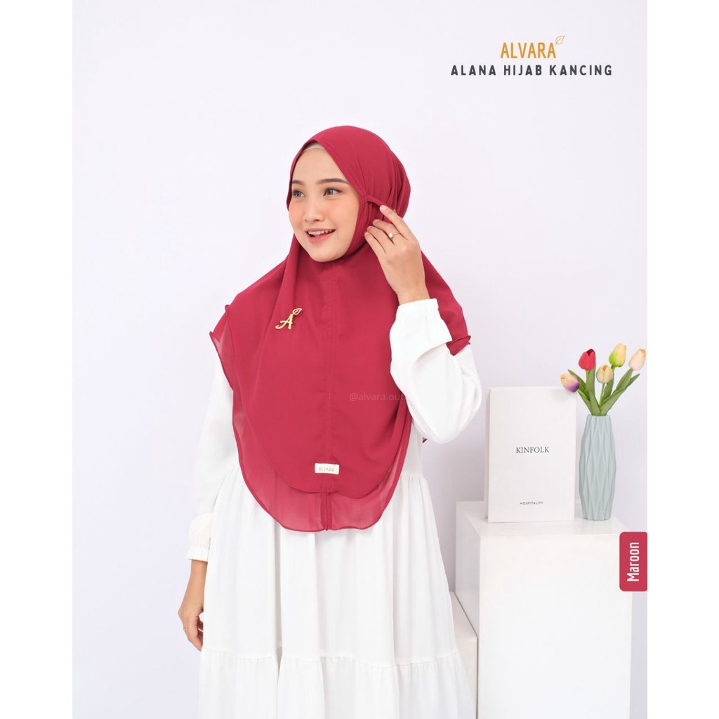 Alana Hijab Kancing Dewasa