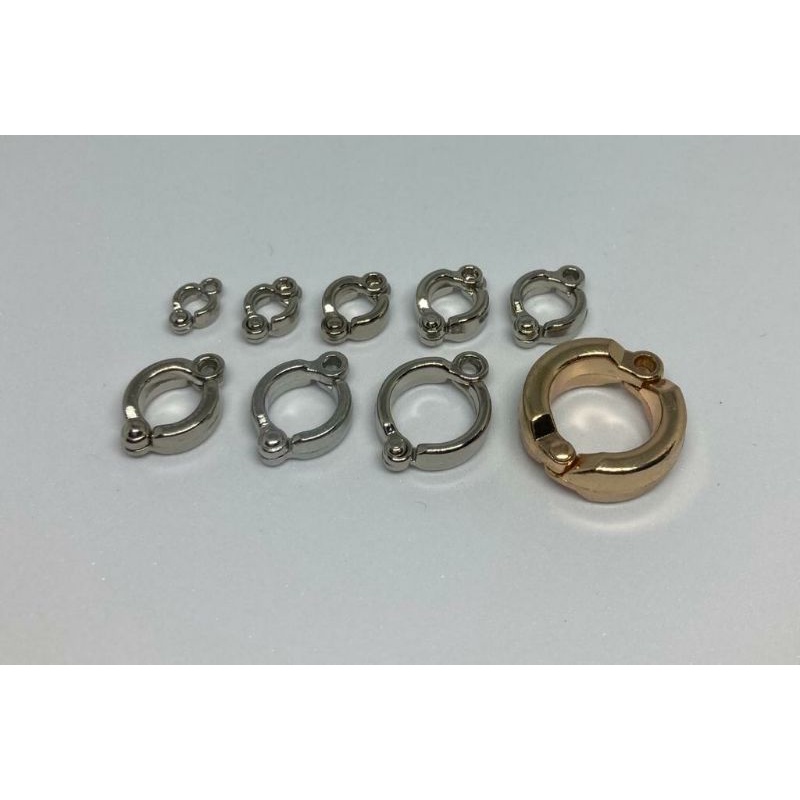 (beli 5 pcs, gratis 1pcs) ring borgol kaki burung Lovebird parkit perkutut jalak falk Nuri gagak kak