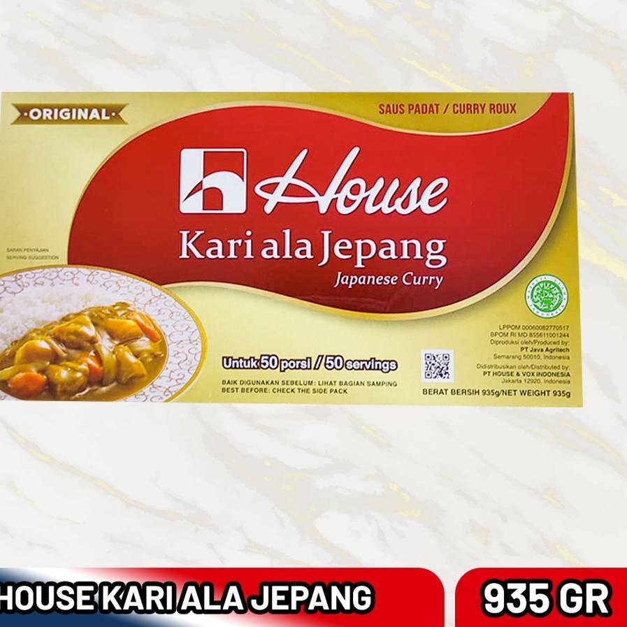 

❇ House Curry Bumbu Kari Saos Paste JEPANG 1kg (Bisa untuk 50 porsi) ⅍